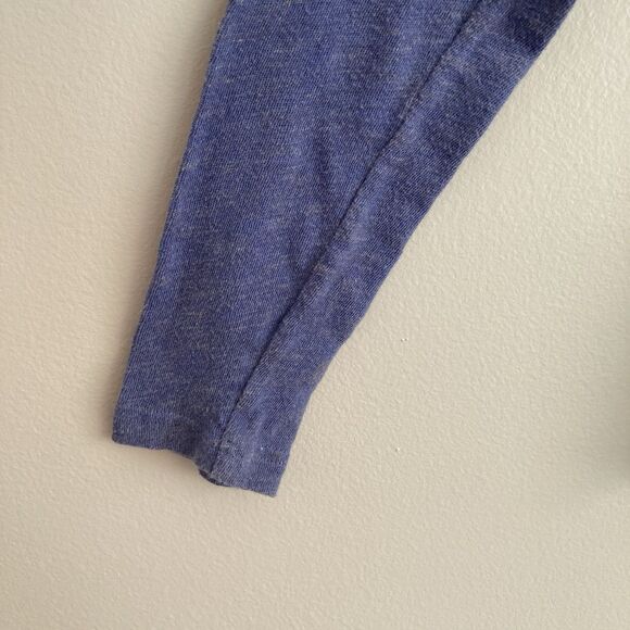 Free People FP Beach Cocoon Cowl Neck Pullover Purple Cotton Long Sleeve Top M/L - Picture 5 of 11